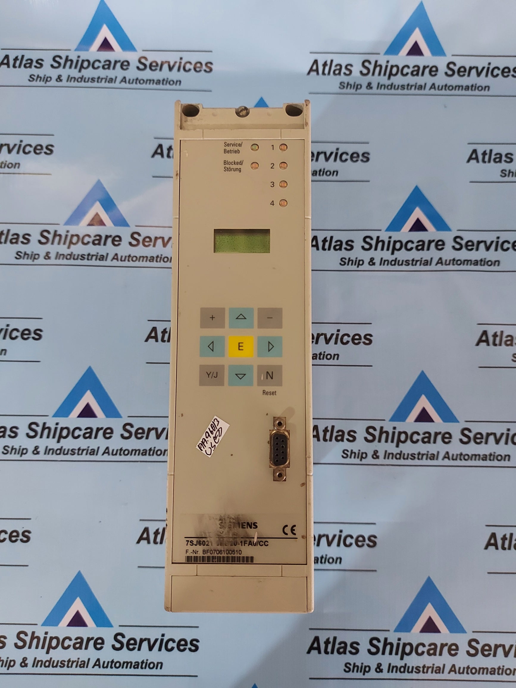 SIEMENS 7SJ6021-5EB90-1FA0/CC OVERCURRENT PROTECTION RELAY